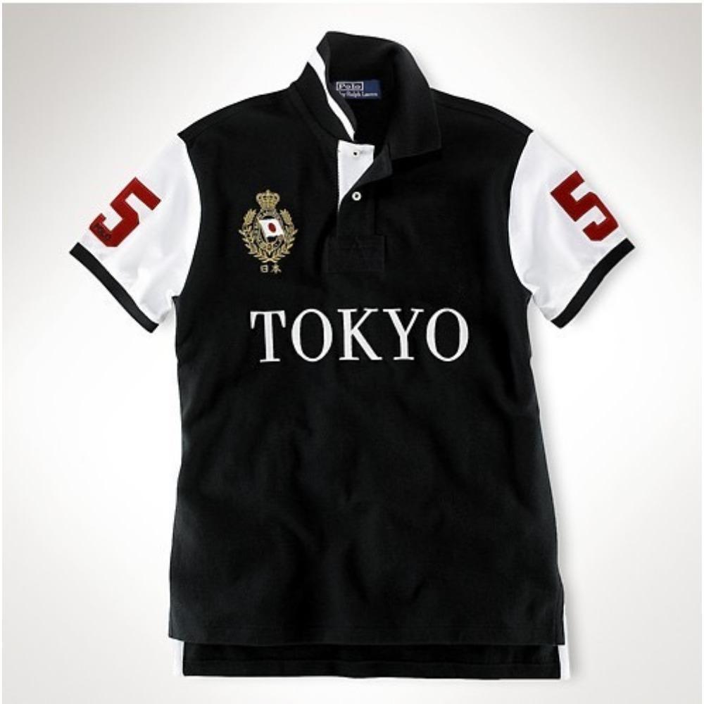Tinicoo Nieuwe Zomer Heren Poloshirts Geweldige Designer Origineel NEW YORK Geborduurd Korte Mouw Vrije Tijd Sport Losse Shirts M