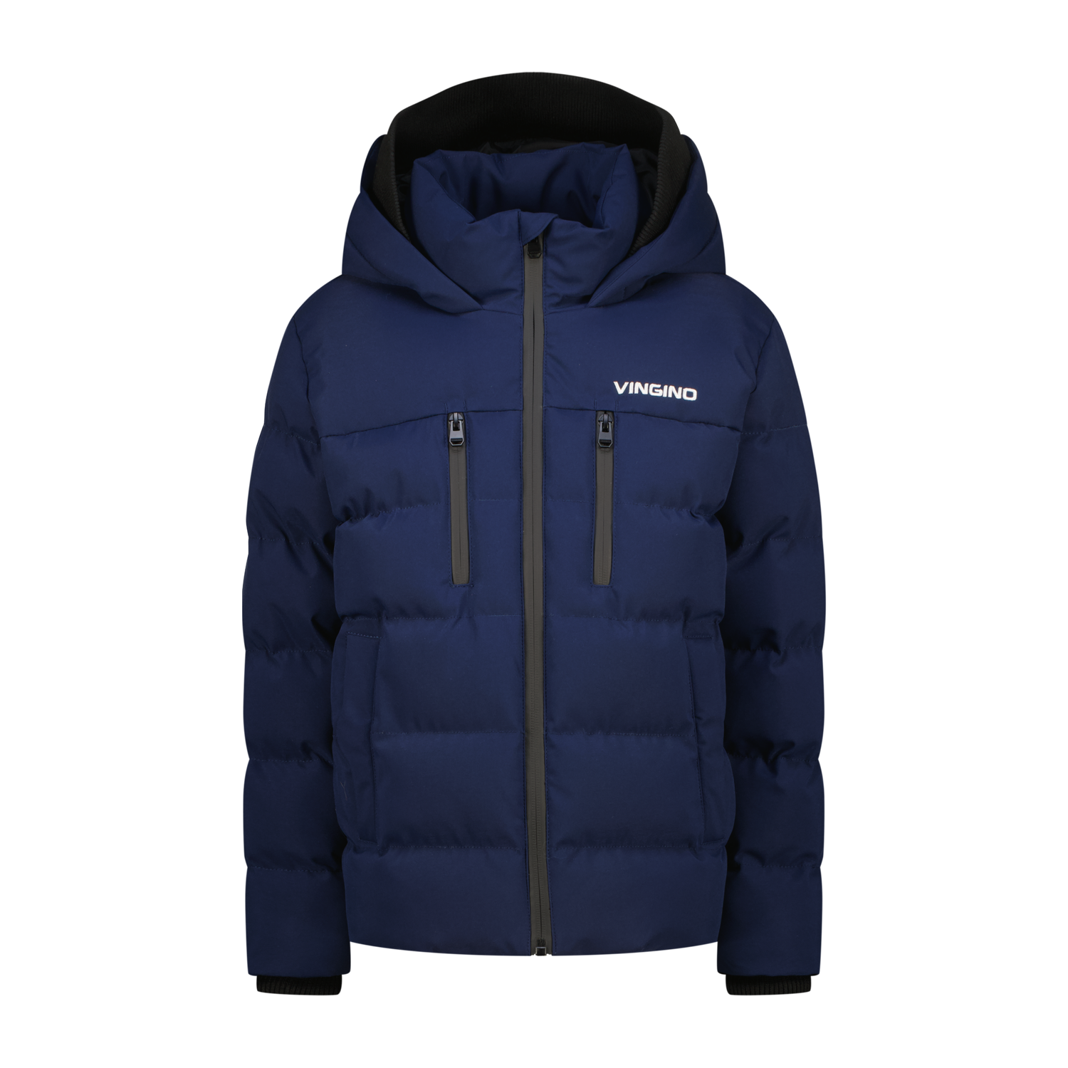 Vingino winter winterjas jongens - donker blauw - Tigon - comfort