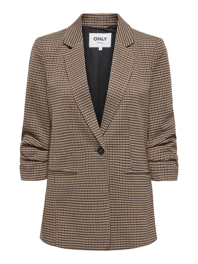 Only Onllettie life check blazer tlr dessin