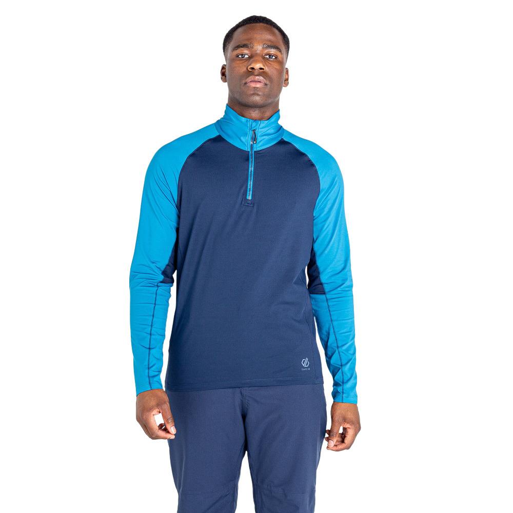 Dare 2b Heren Fuser Core Stretch thermische top met halve rits 3XL