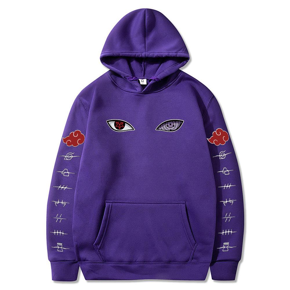 Idealife Naruto Cosplay Hoodie Harajuku Sweatshirts Mannen Katoenen Hoodies XXL