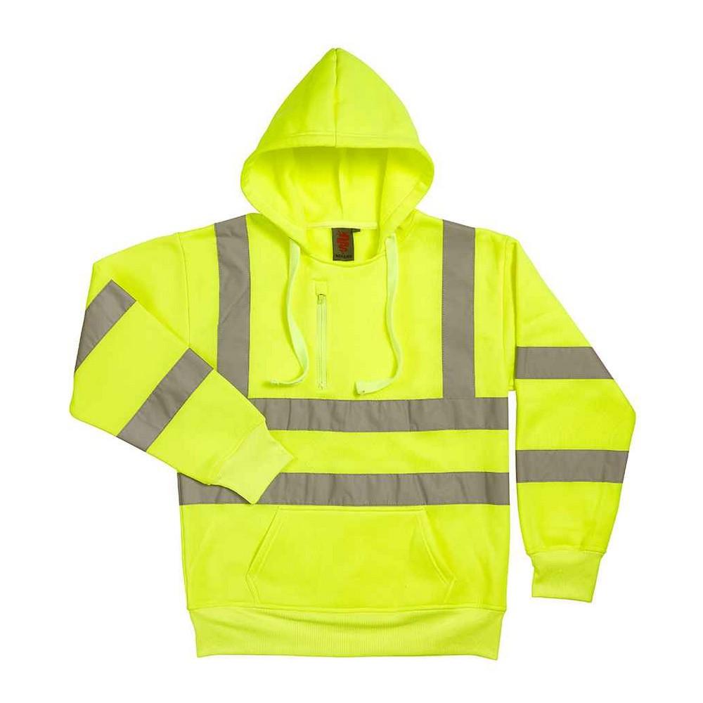 Warrior Heren Hi-Vis Pullover-hoodie 3XL