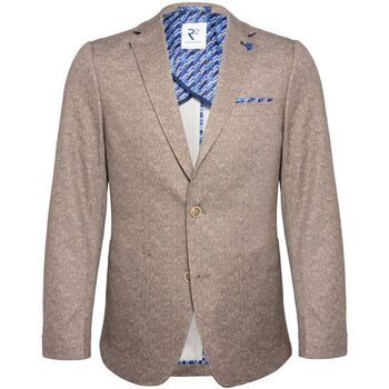R2 Amsterdam Blazer  R2 Jersey Colbert Bruin