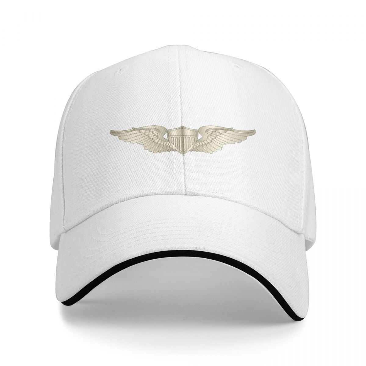 91420583MAC2LMT340 Leger - Aviator - Pilot Badge wo Txt Cap Baseball Cap baseball cap wintermuts voor Unisex Dames