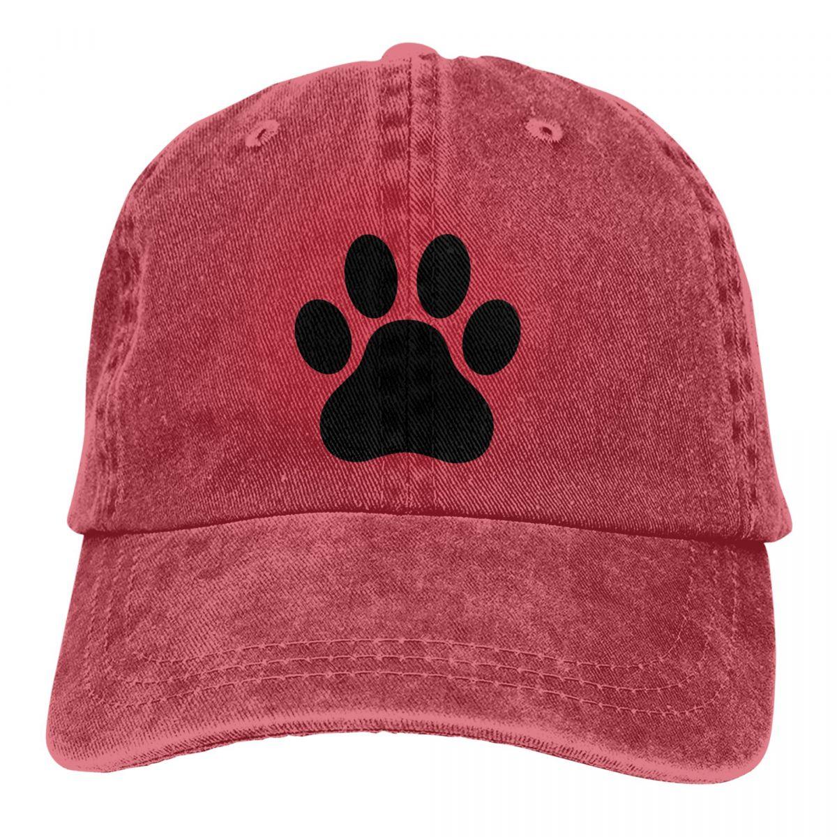 Colorbobble CAP Hond Poot Baseball Cap Unisex Hoeden Dames Vizierbescherming Snapback Caps One Size
