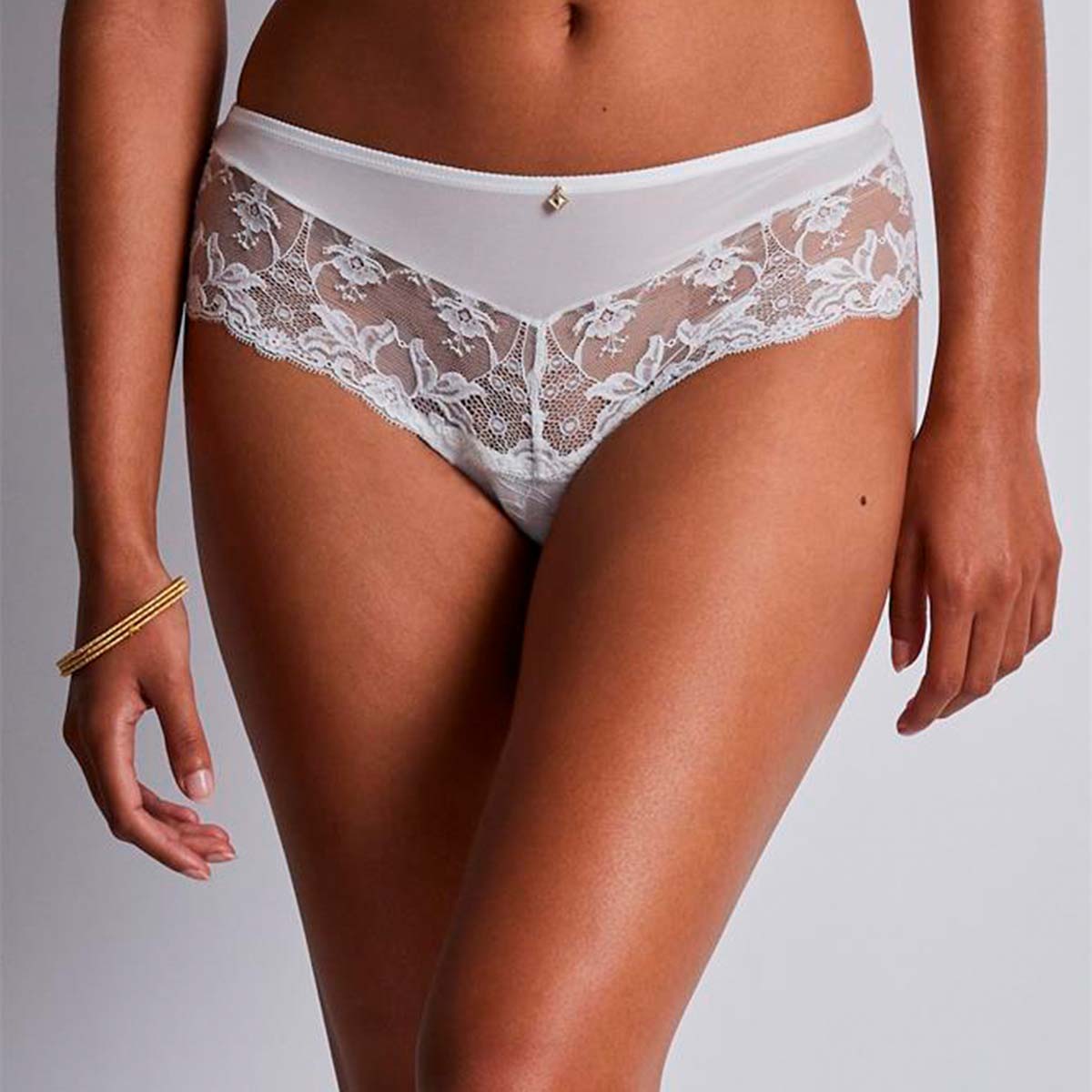 Aubade Kiss Of Love Cheeky hipster slip, wit