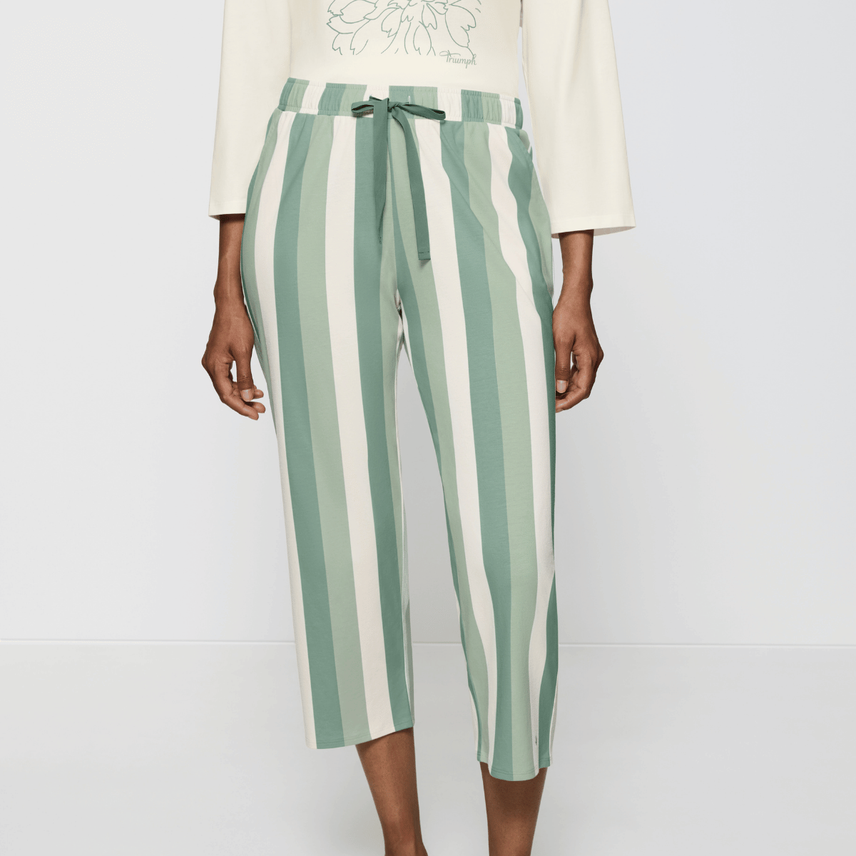 Triumph Mix&Match pyjamabroek, groen