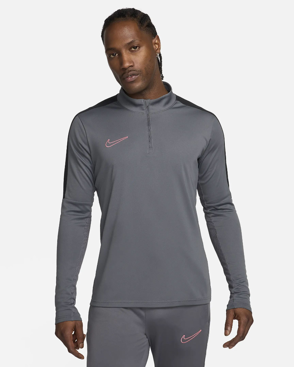 Nike academy men's dri-fit 1/2-zip t-shirt voetbal train lm heren -