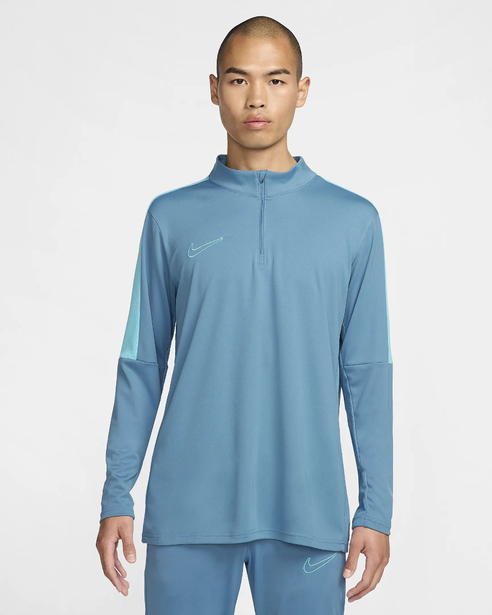 Nike academy men's dri-fit 1/2-zip t-shirt voetbal train lm heren -