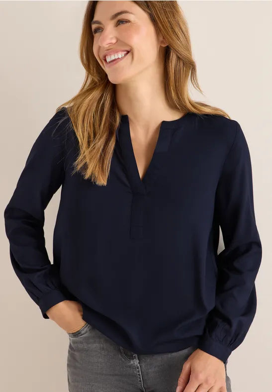 Cecil Blouse met gespleten hals