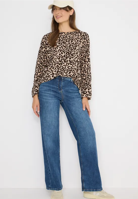 Cecil Gedessineerde blouse -