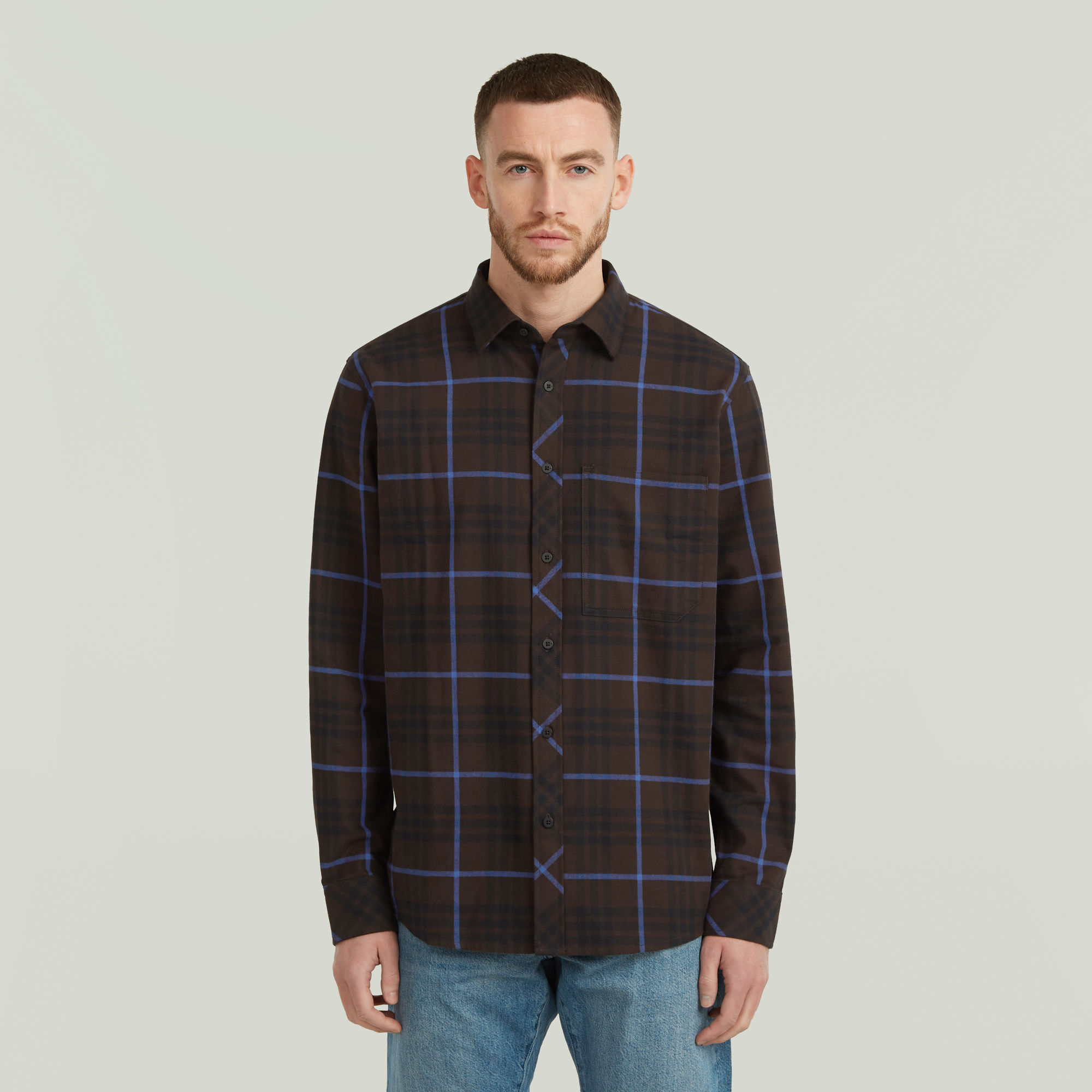 G-Star RAW One Pocket Regular Overhemd - Meerkleurig - Heren