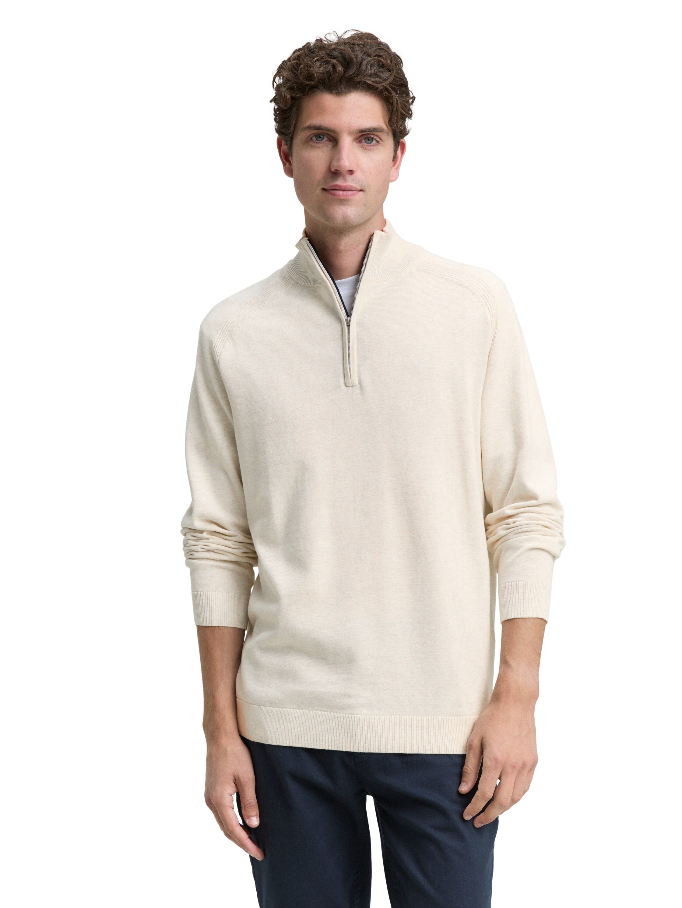 Tom Tailor Basic knit troyer