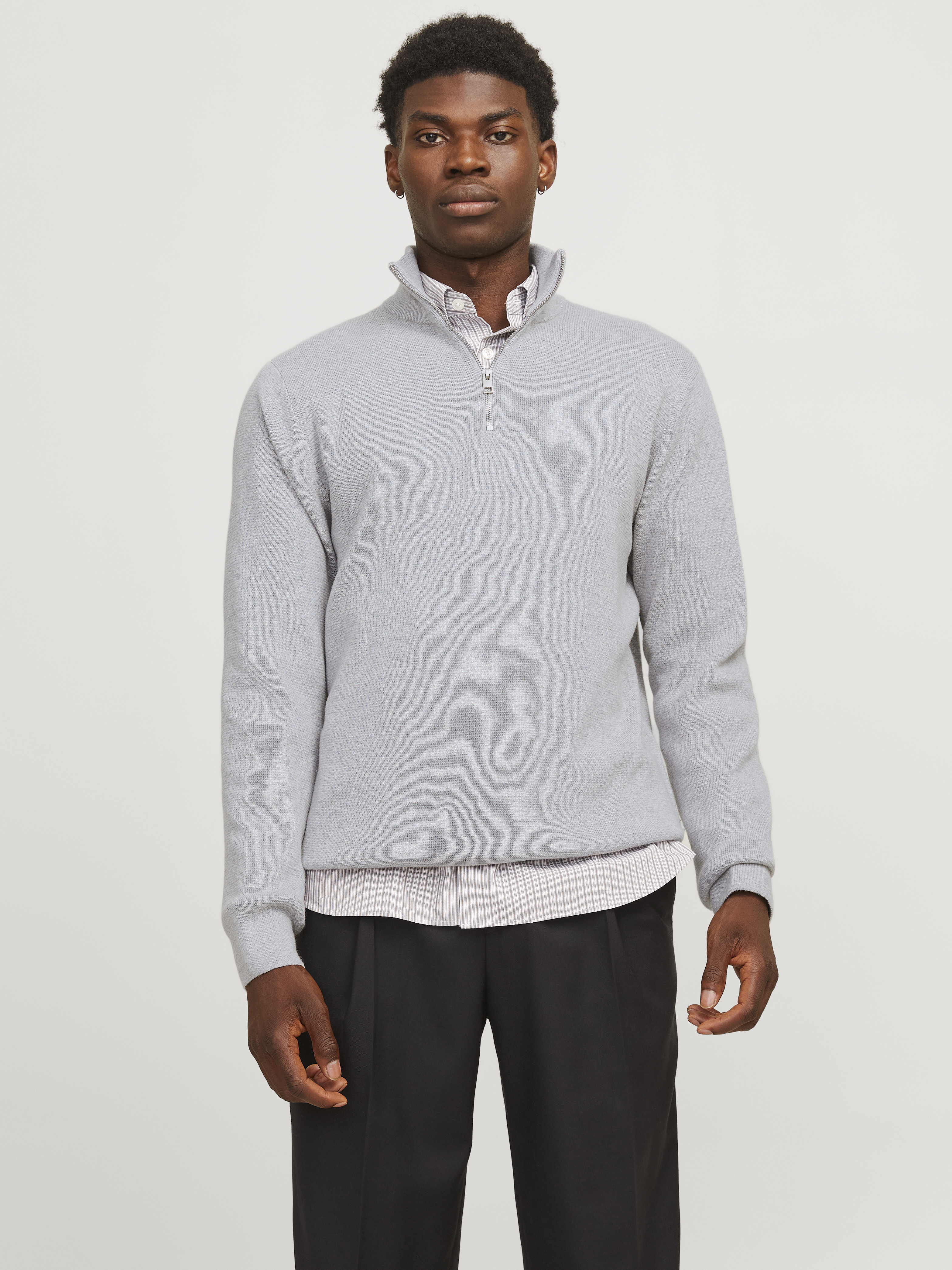 Jack & Jones Jwhmilano stitch half zip