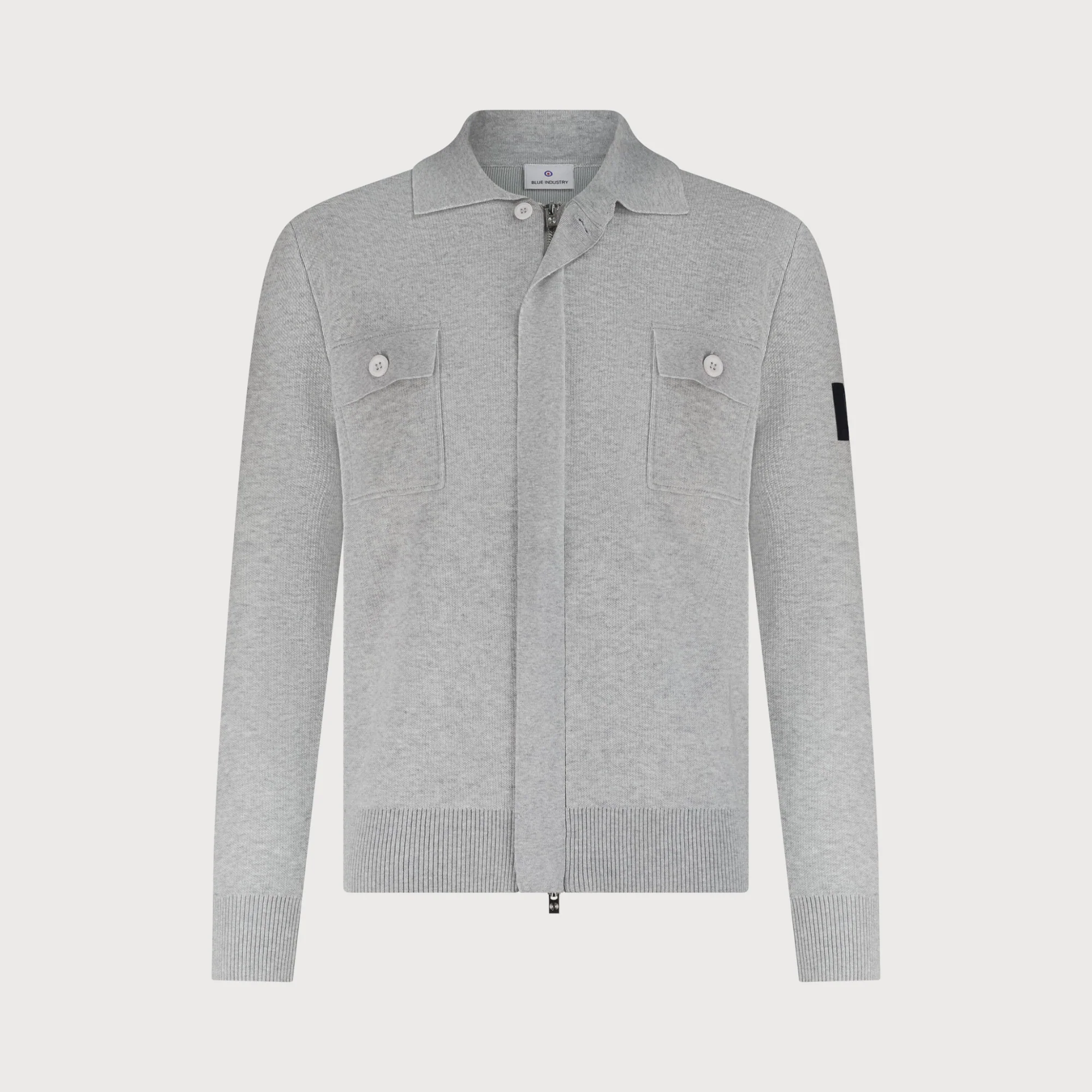 Blue Industry De knitted pullover met borstzakken |