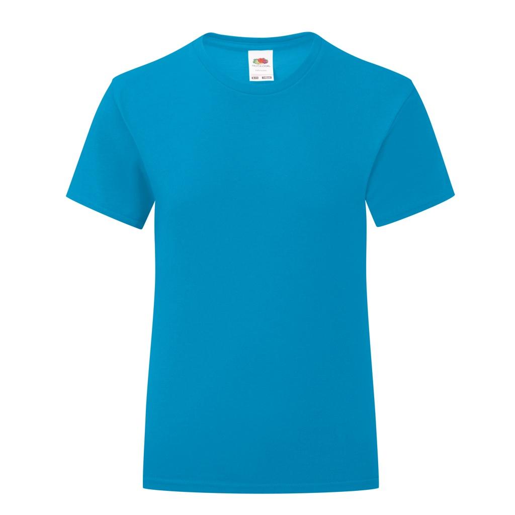 Fruit of the Loom Meisjes pictogram 150 t-shirt