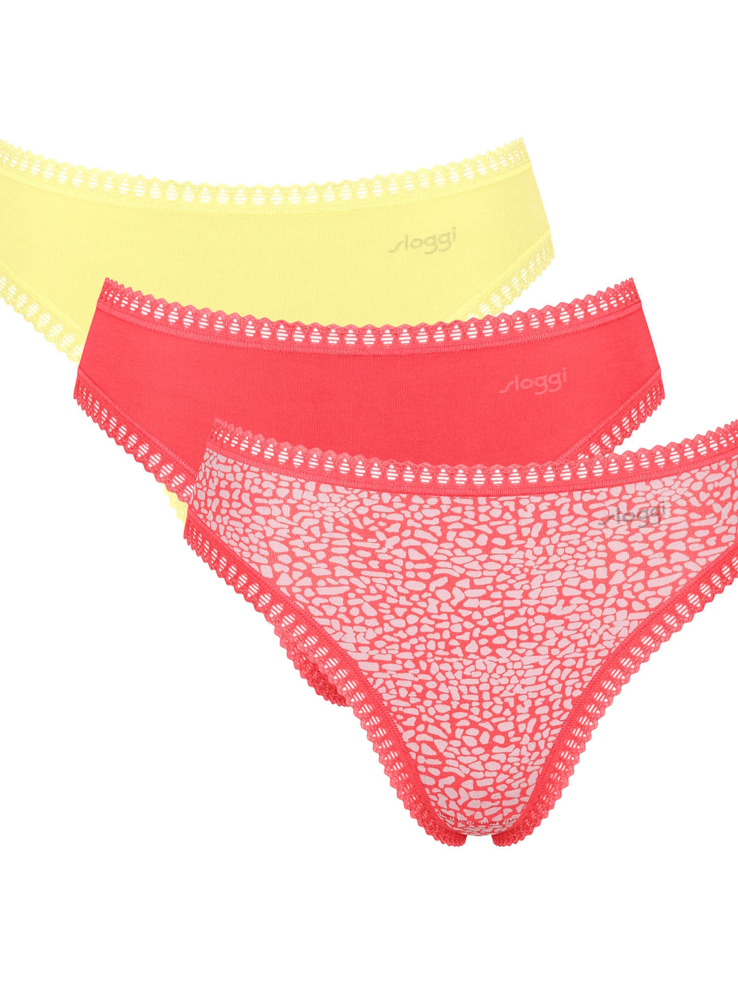 Sloggi Minislip GO Crush met kanten details (Set van 3)