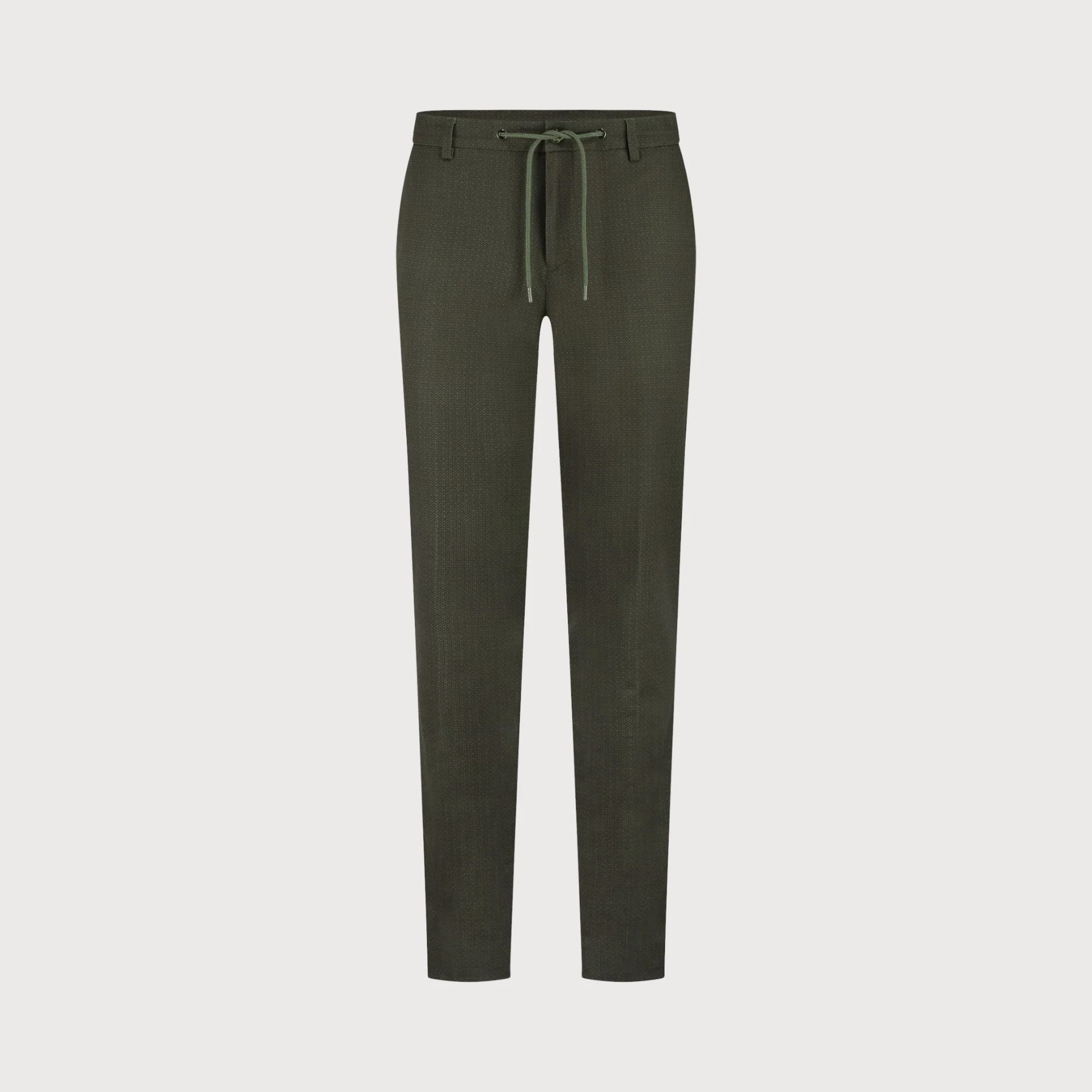 Blue Industry De chino met print |