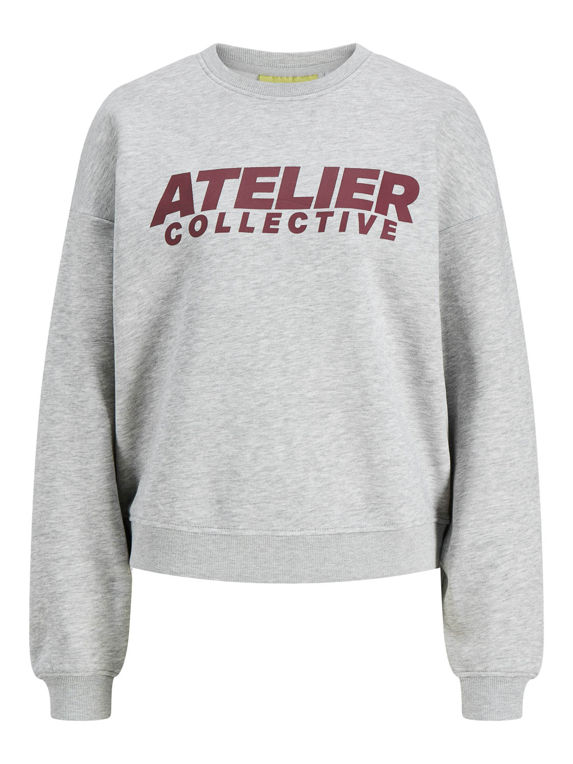 Jack and Jones Jxjackie Ls Rlx Print Crew Swt