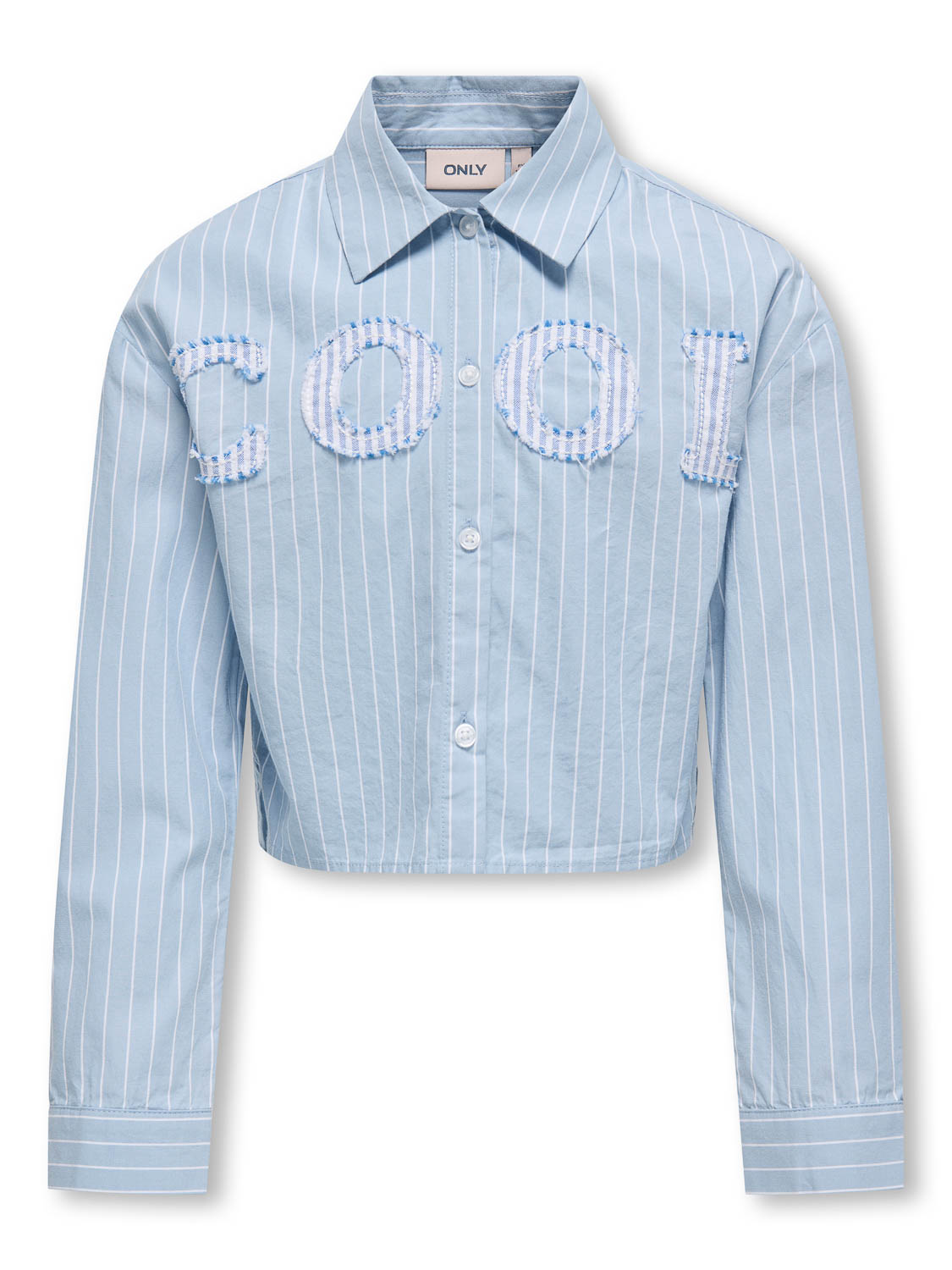 Only Kogetta Ls Patch Shirt Wvn