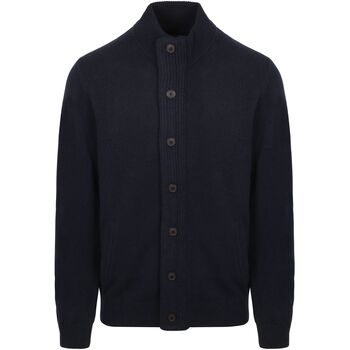 Barbour Sweater  Cardigan Patch Navy
