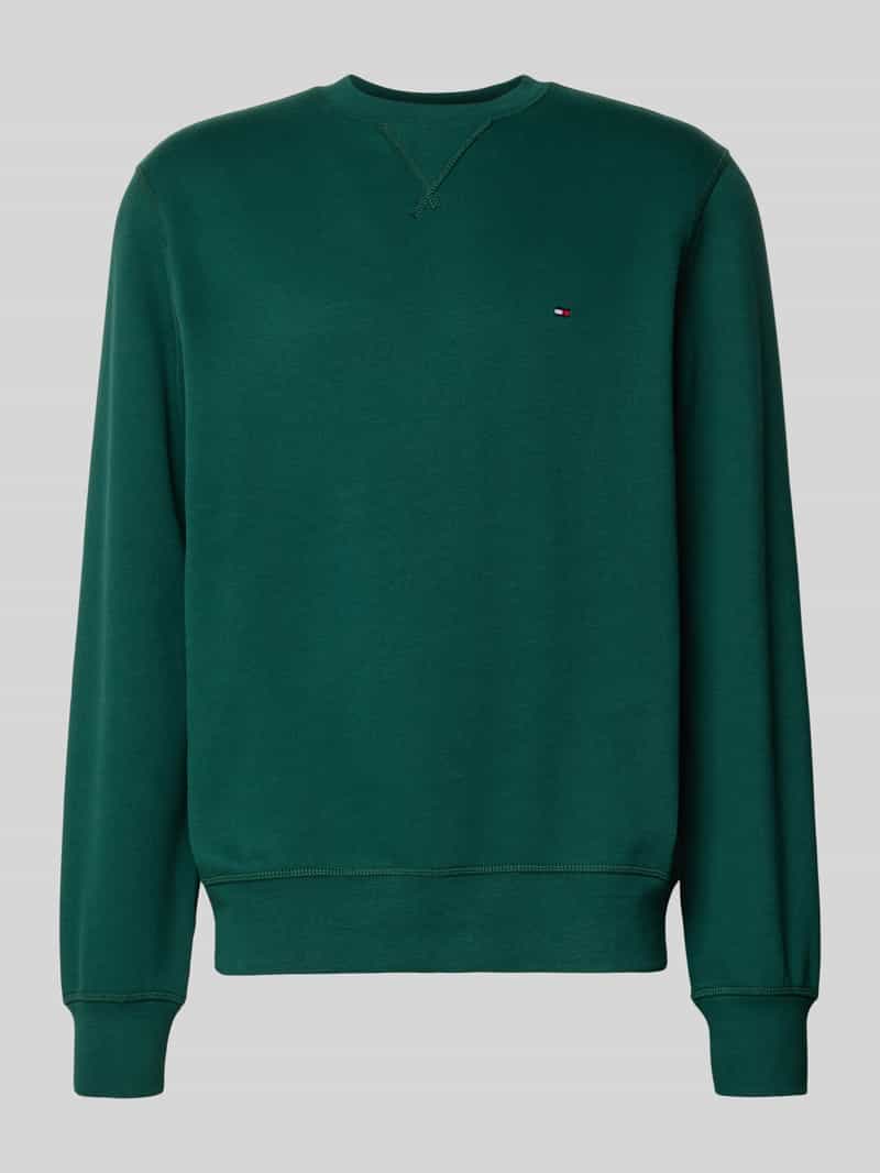 Tommy Hilfiger Sweatshirt ESS SEASONAL FLEECE CREWNECK met ronde hals en borduursel