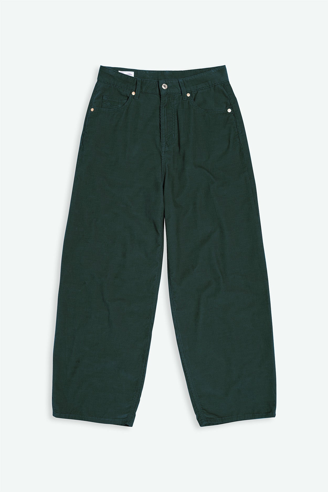 Kings Of Indigo Damen vegan Cordhose Leila DunkelgrÃ¼n