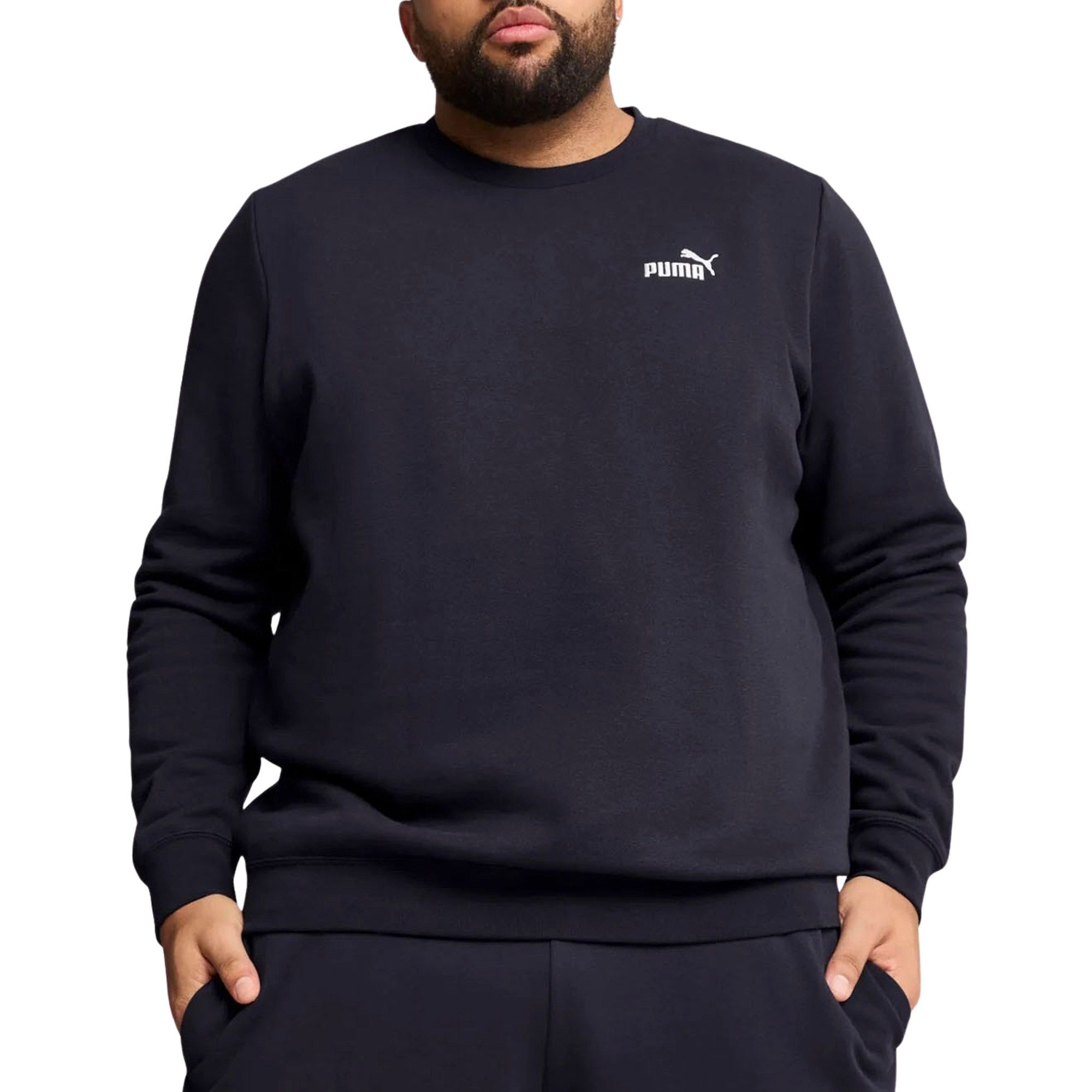 PUMA Shirt met lange mouwen ESS SMALL NO. 1 LOGO CREW FL