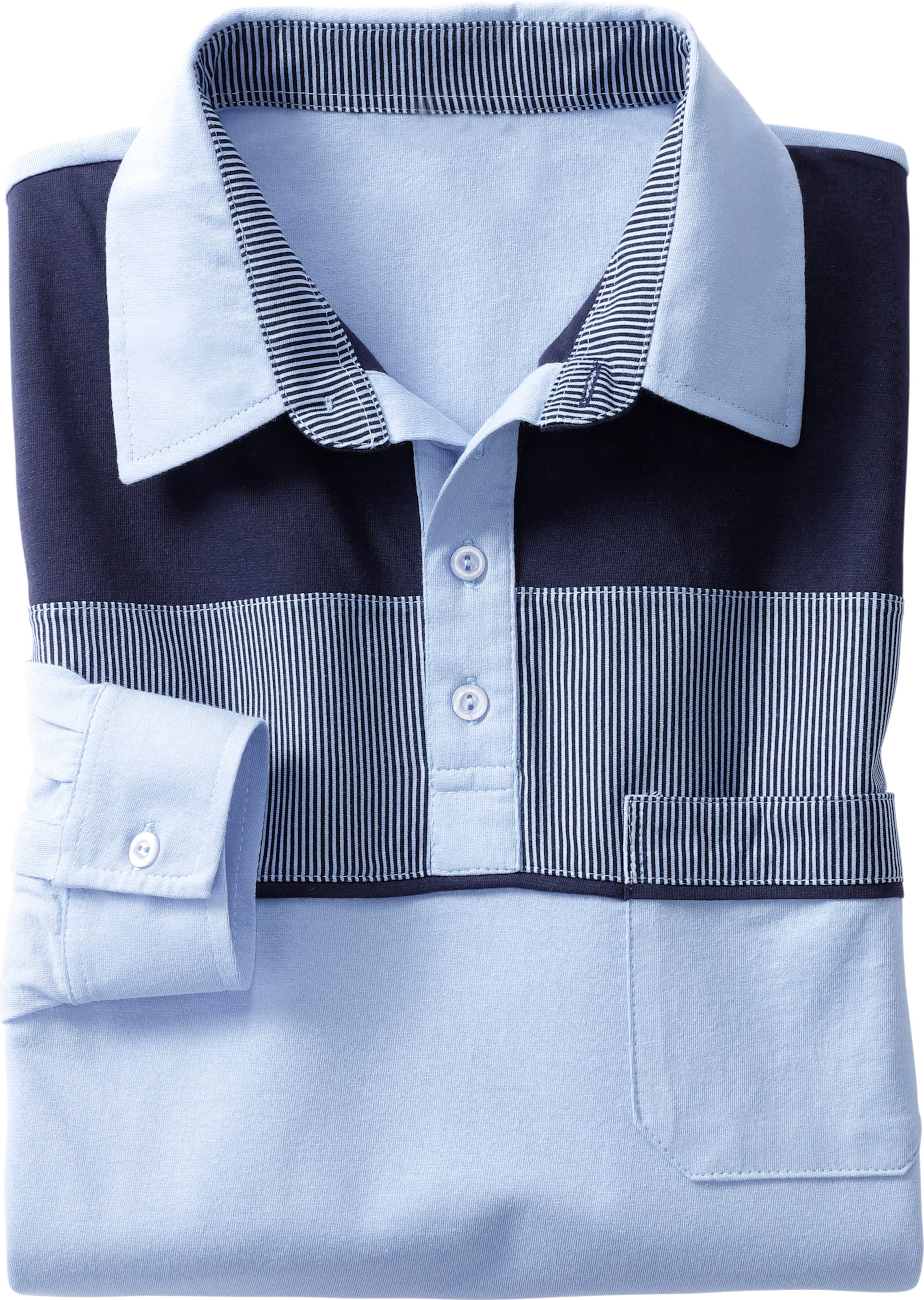 Catamaran Poloshirt met lange mouwen (1-delig)