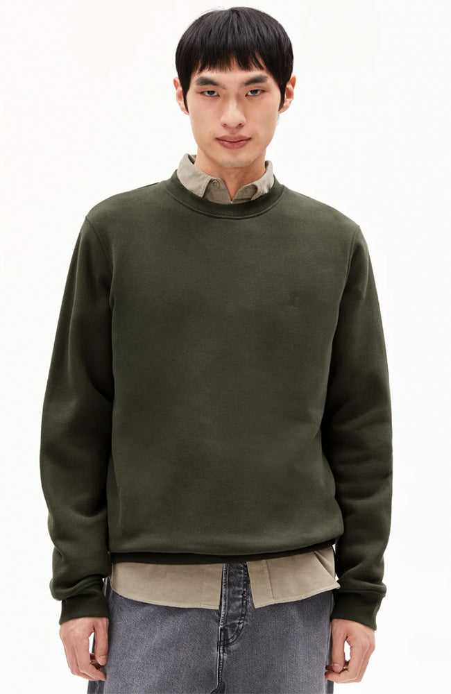 ARMEDANGELS Herren vegan Sweatshirt Baaro Waldkiefer