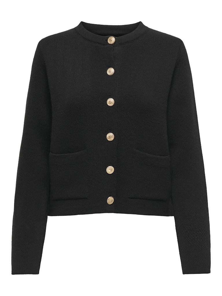 Jacqueline de Yong kim l/s o-neck button cardigan k 15341309 -