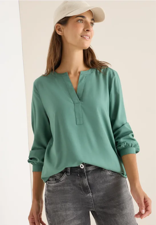Cecil Blouse met gespleten hals