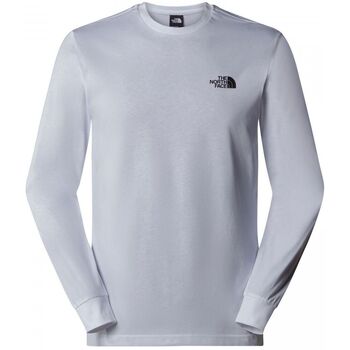 The North Face T-Shirt Lange Mouw  NF0A87NNFN41 M L/S BOX NSE TEE TNF-WHITE