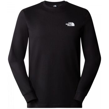 The North Face T-Shirt Lange Mouw  NF0A87NNJK31 REDBOX TEE-BLACK