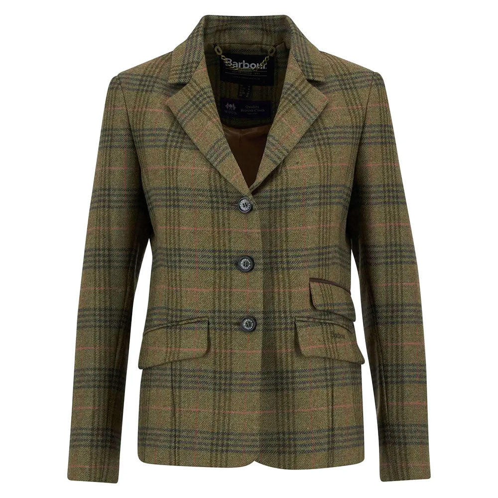 Barbour Dames Blazer Carlby Arabesque/ brown
