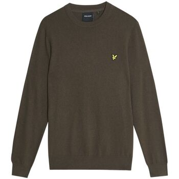 Lyle & Scott Trui Lyle & Scott KN2110V MERINO CREW-X863 ESPRESSO