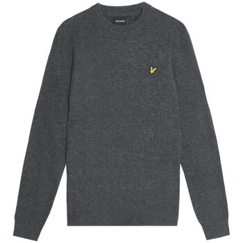 Lyle & Scott Trui Lyle & Scott KN2114V LAMBSWOOL BLEND-398 CHARCOAL MARL