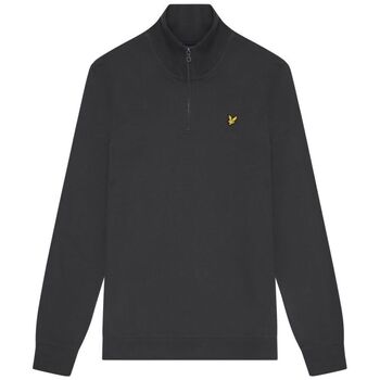 Lyle & Scott Sweater Lyle & Scott ML2022V LOOPBACK QUARTER ZIP SWEAT-W635 GUNMETAL