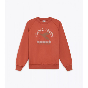 Diadora Sweater  502.182429 SWEATSHIRT VREW LEGACY-MARRONE TERRA COTTA