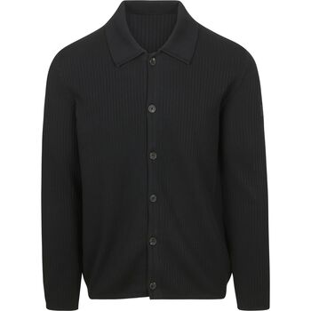 Marc O'Polo Sweater  Vest Button Ribbed Navy