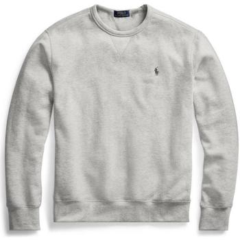 Polo Ralph Lauren Sweater  Fleece Crewneck Sweatshirt - Grey Heather