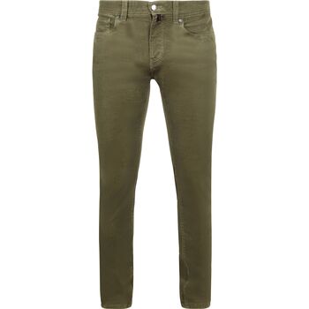 Pierre Cardin Broek  Broek Lyon Corduroy Olive