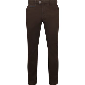 Atelier Gardeur Broek  Chino Benny 3 Donkerbruin