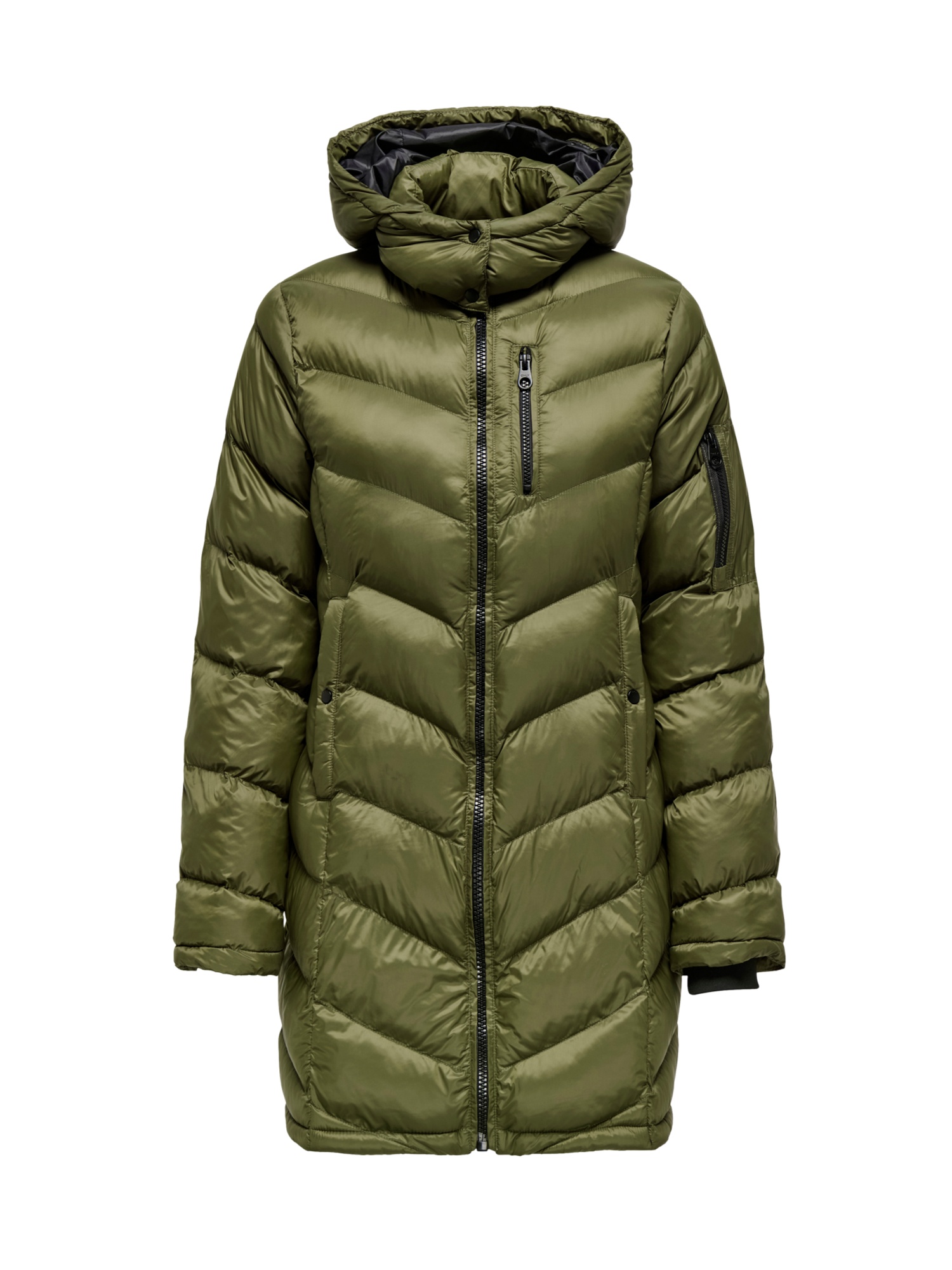 Only Gewatteerde jas ONLTAHIA LW QUILTED COAT CC OTW