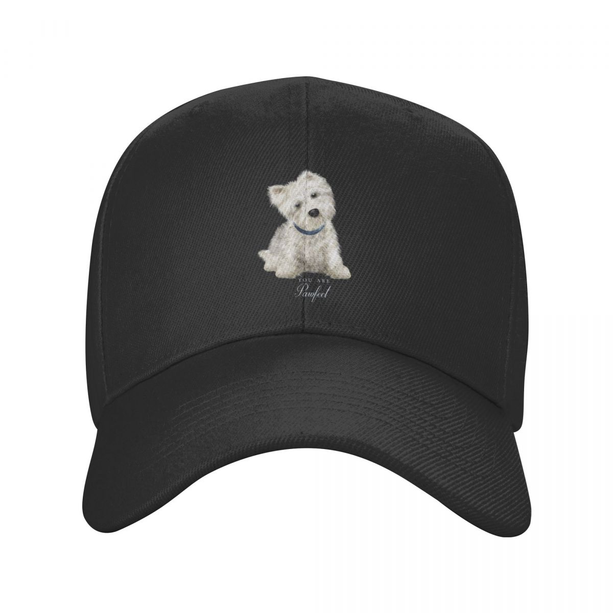 POPI home Zoete West Highland White Terrier Honden Baseball Cap Dames Unisex Ademende Westie Puppy Dad Hat Streetwear Snapback Caps Adjustable Cap