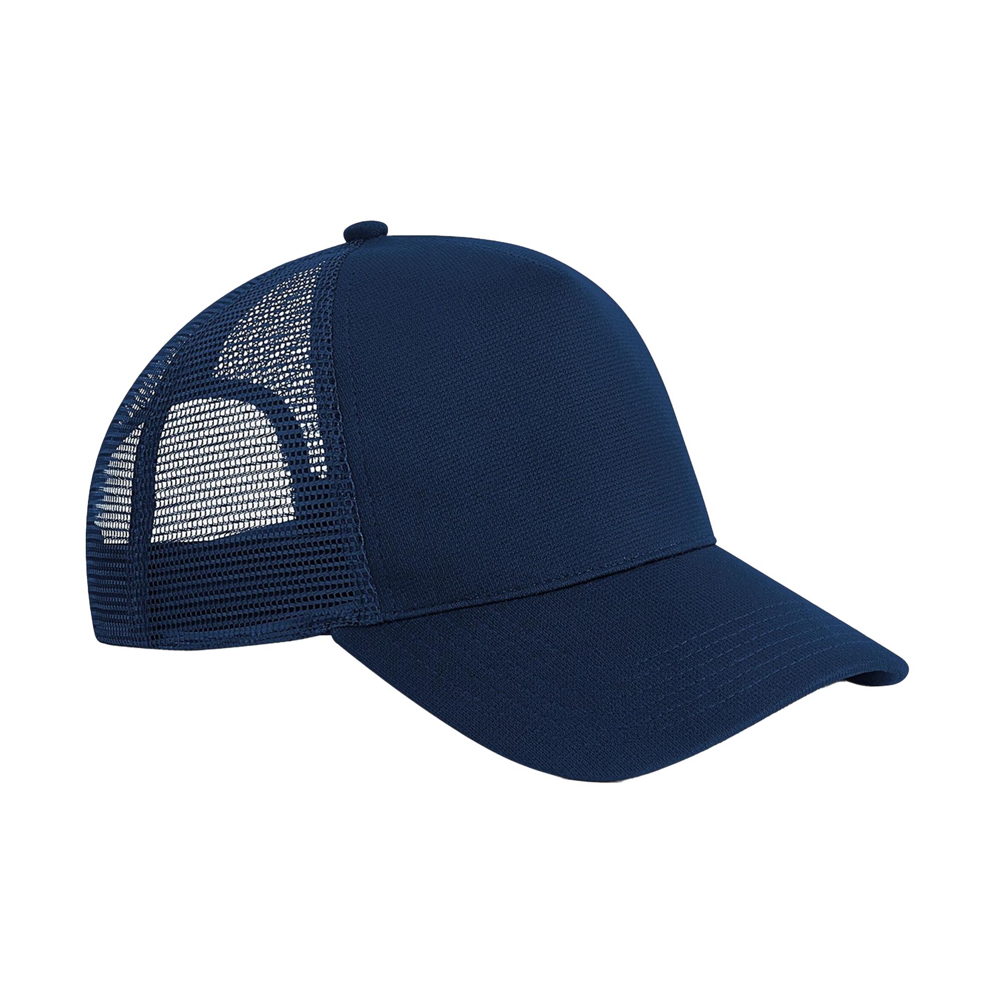 Beechfield unisex microknit snapback truckerpet voor volwassenen One Size