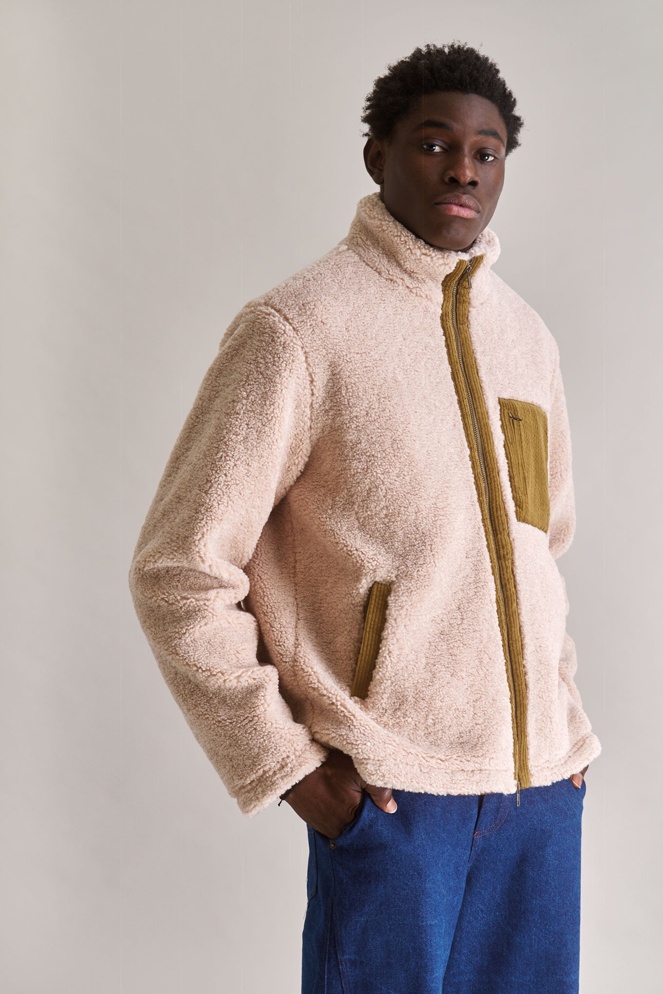 KOMODO Herren vegan Jacke Drew Sand Beige