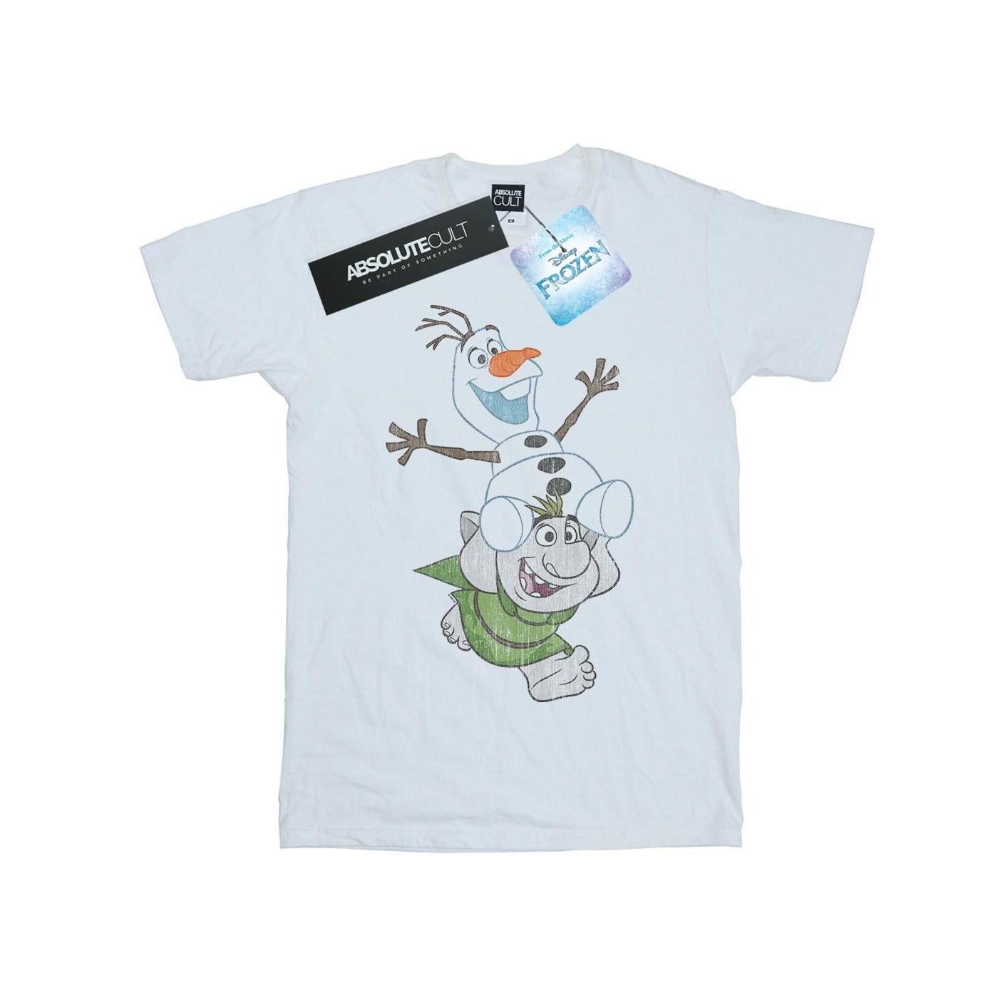 Disney Frozen Olaf en Troll T-shirt voor jongens 7-8 Years