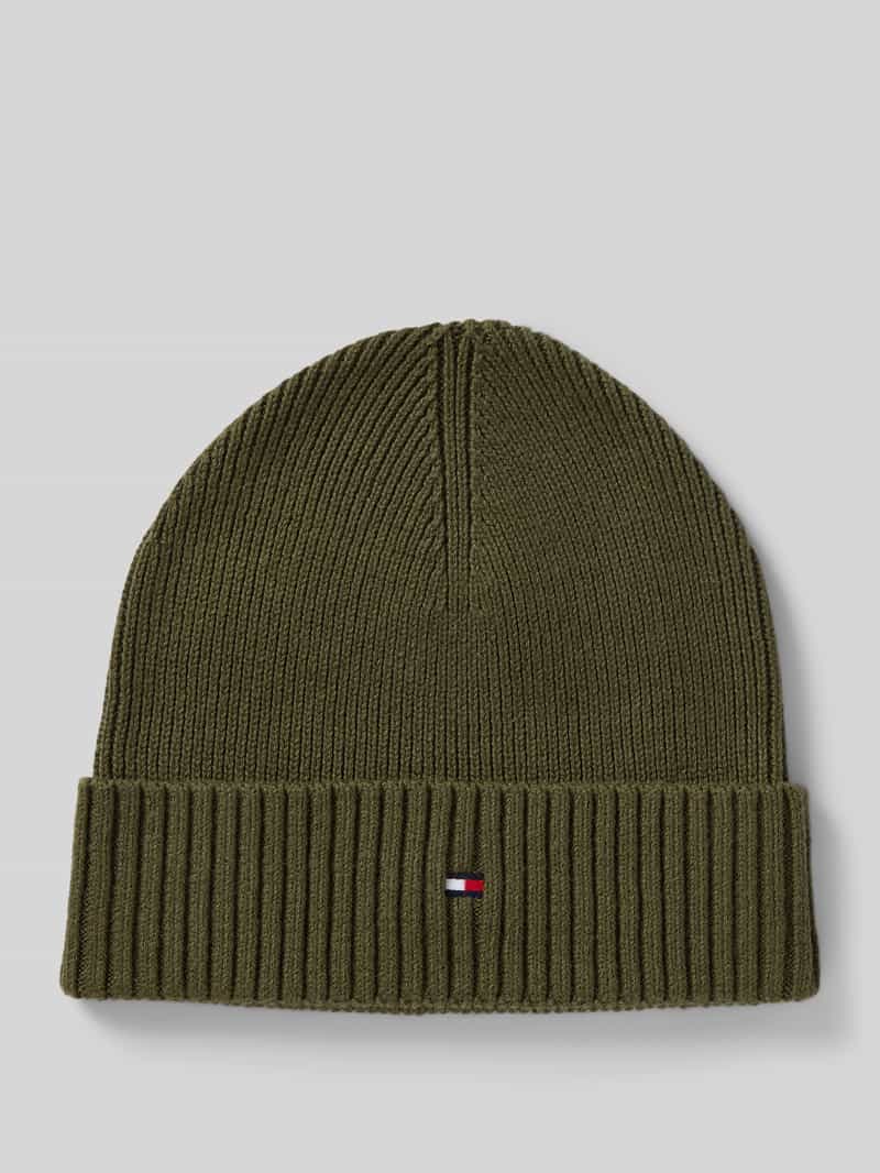 Tommy Hilfiger Gebreide muts TH FLAG PIMA COTTON BEANIE