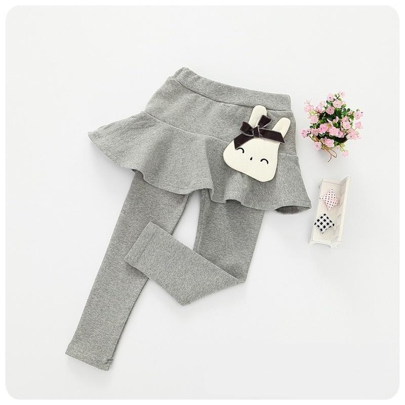 Topzeros Katoenen babymeisjesleggings Kant Prinsesrok-broek Lente Herfst Kinderen Slanke rokbroek Kinderkleding 100